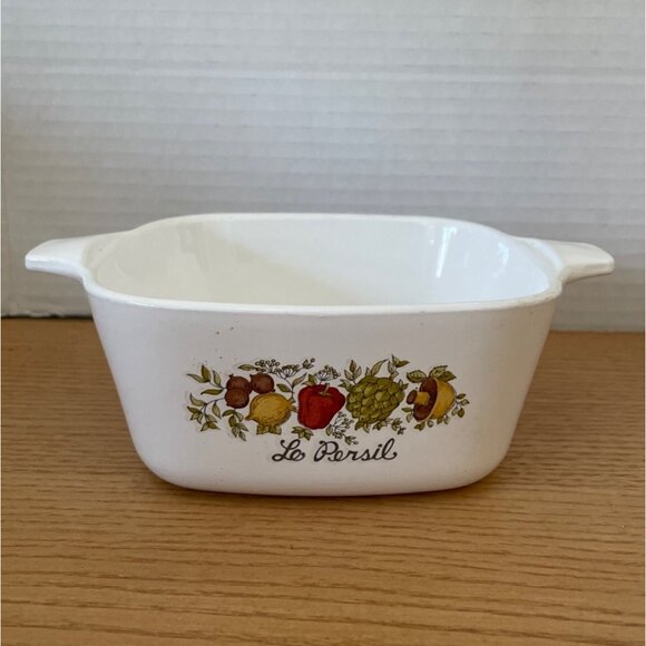 Vtg Corning Ware La Marjolaine 3-Piece Casserole Dish Set A-2-B / A-1-B / P 43 B - Picture 5 of 9